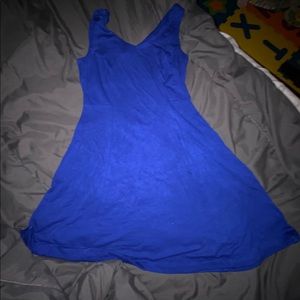 Blue flare dress from Donna Ricoo 👗